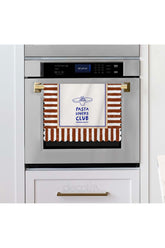 Decorative Edge Cake Lovers Club Slogan Design Laser Cut Oven Cover